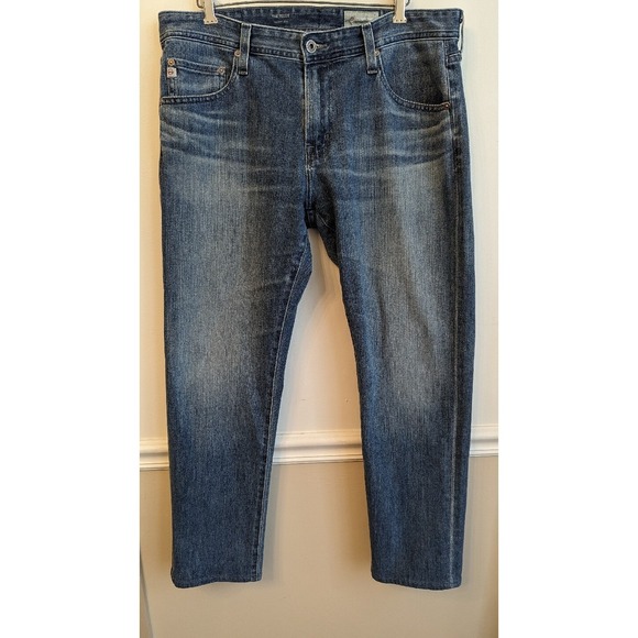 AG Adriano Goldschmied Denim The Tellis Modern Slim Jeans Mens 34x34 Medium Wash - Picture 2 of 6